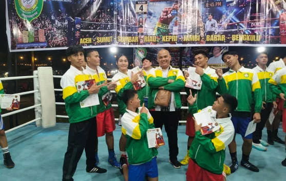 Petinju Riau Bawa Pulang Tujuh Medali pada Ajang Sumatra Duel Boxing