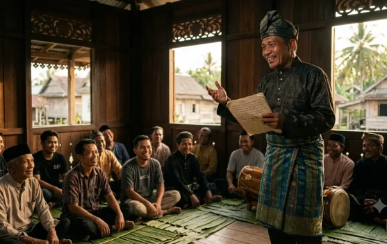 Pantun dan Sastra Lisan Melayu Kuansing Warisan Penuh Makna