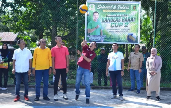 Sebanyak 44 Tim Berlaga di Turnamen Bola Voli Banglas Barat Cup II