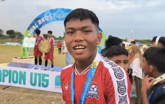 Atlet Manroe FC dan EBR FC Siap Tingkatkan Latihan jelang Piala Soeratin Nasional