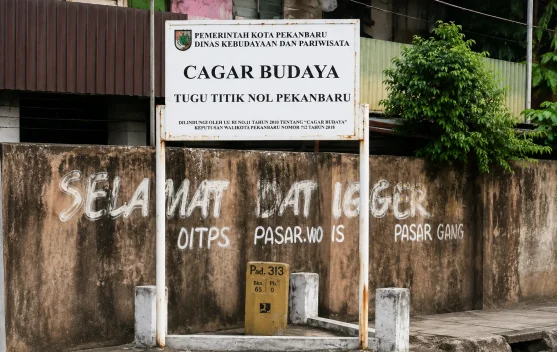 Tugu Titik Nol Pekanbaru, Jejak Sejarah di Tepian Siak