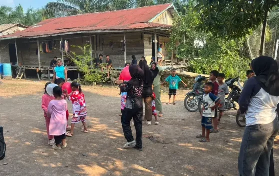 KKN UNISI Meriahkan HUT RI di Talang Jangkang