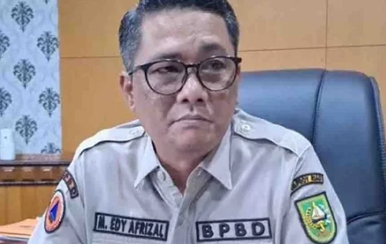 BPBD Riau Larang Drone Terbang di Area Water Bombing Karhutla
