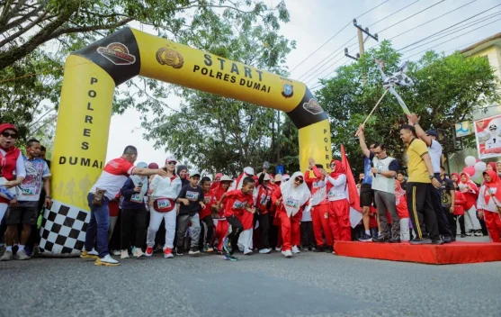 Buka Kelurahan Laksamana Fun Run