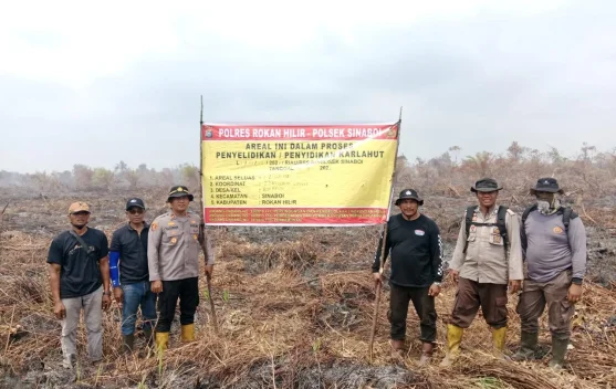 Buruh Tani di Sinaboi Tersangka Pembakar Hutan dan Lahan