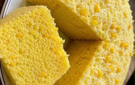 Bolu Jagung Kukus, Lembut, Harum dan Mudah Dibuat