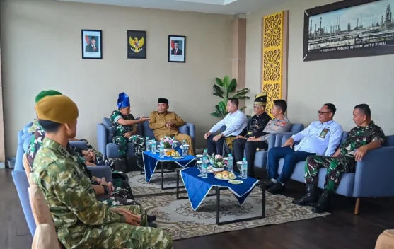 Wakil Wali Kota Sambut Kunjungan Kerja TNI AU