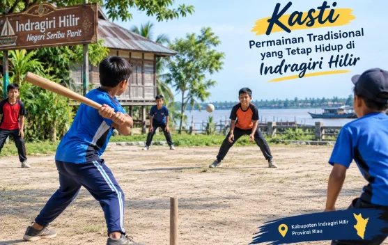 Bola Kasti, Permainan Tradisional yang Tercatat di Indragiri Hilir