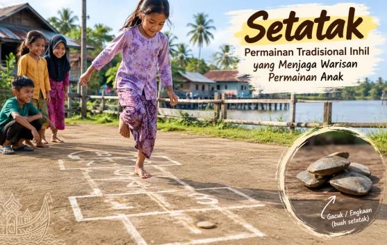 Setatak, Permainan Tradisional Inhil yang Menjaga Warisan Permainan Anak
