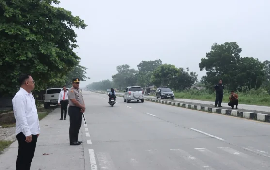 Pastikan Keselamatan Pelajar, Kapolres Kampar Tinjau Arus Lalu Lintas ...