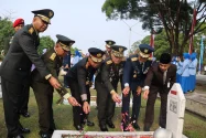 Pangdam XIX/Tuanku Tambusai Pimpin Ziarah Nasional jelang HUT Ke-81 TNI
