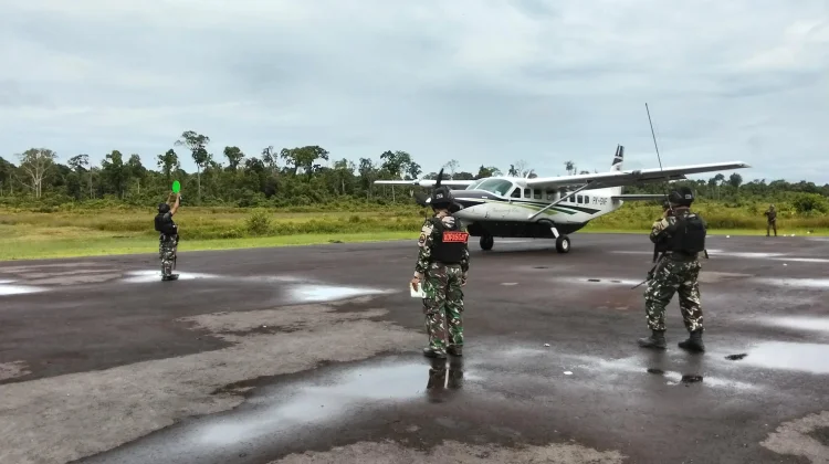 Satgas Korpasgat Kendalikan Bandara Korowai Pascainsiden