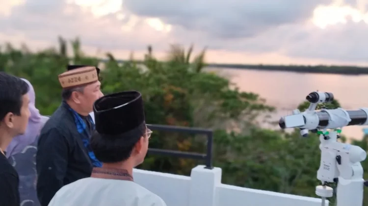 Hilal Ramadan 1447 H Tak Terlihat di Kalbar