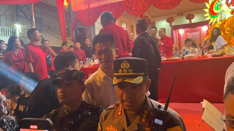 Malam Imlek dan Pawai Obor Berlangsung Aman Tentram di Pontianak
