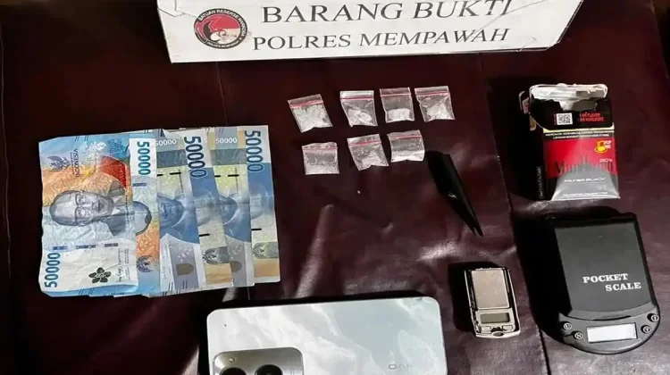 Simpan Sabu dan Ekstasi, Warga Sungai Kunyit Diciduk Polisi