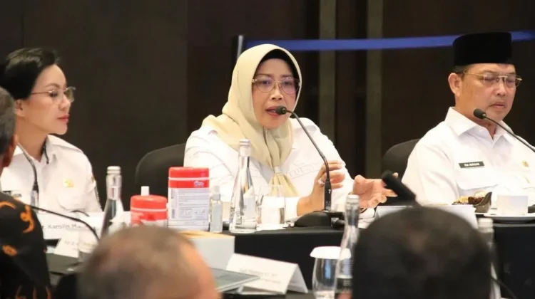 Bupati Erlina Hadiri Konsultasi Publik PSN