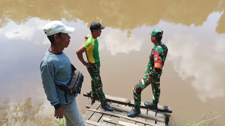 Kodim Bengkayang Siaga Banjir di Perbatasan