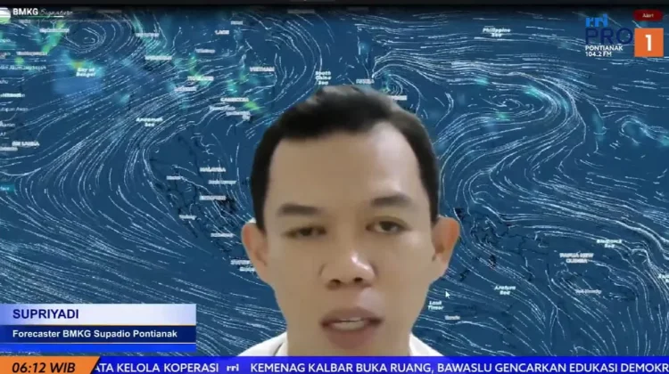 Update Cuaca di Kalbar 24 Februari 2026