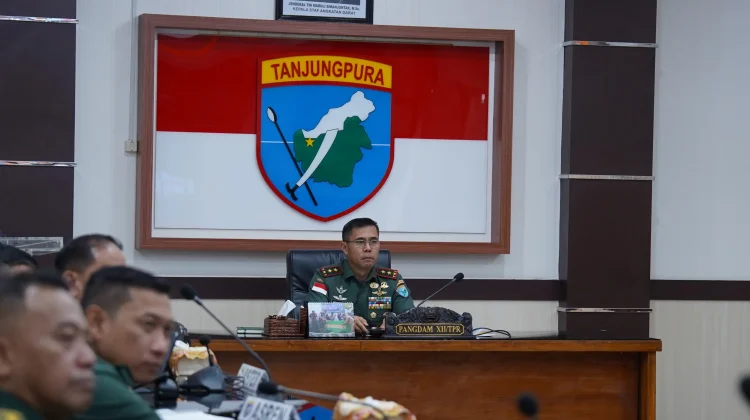 Pangdam XII/Tpr Ikuti Evaluasi KDKMP Nasional
