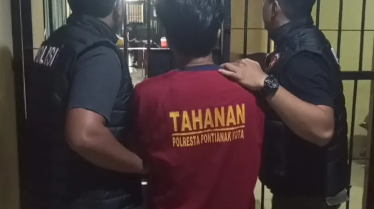 Tim Jatanras Polresta Pontianak Tangkap Pelaku Pencurian di Masjid As-Salam