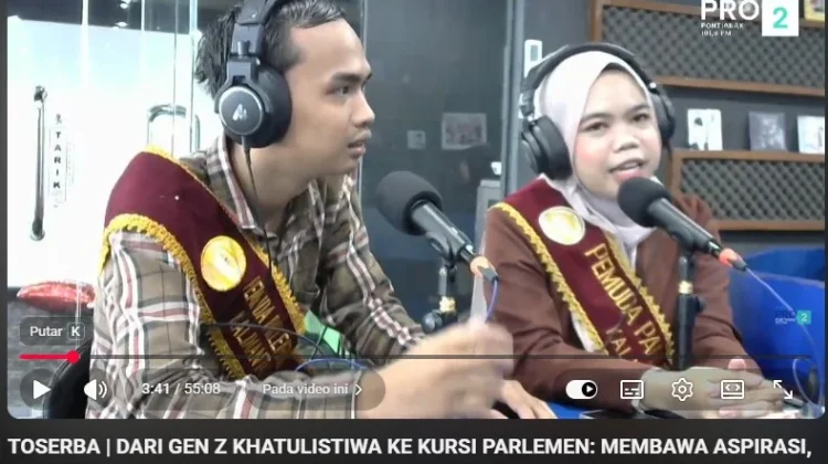 Gen Z Kalbar Menembus Parlemen Bawa Aspirasi Daerah