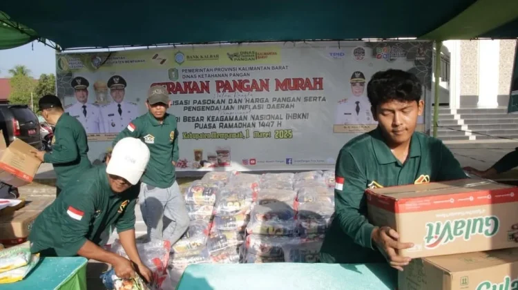 Pemkab Mempawah Gelar Operasi Pasar