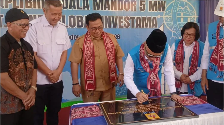 Peresmian PLTBm, Kubu Raya Perkuat Energi Ramah Lingkungan