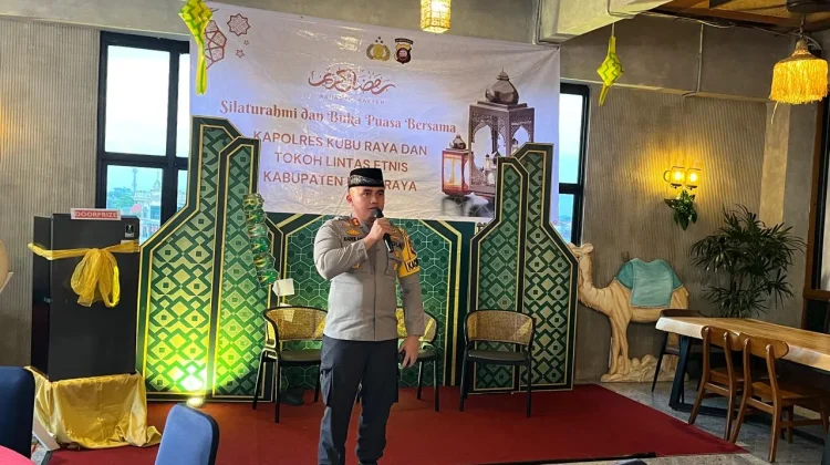 Momen Ramadan, Kapolres Kubu Raya Rangkul Ulama dan Tokoh Etnis