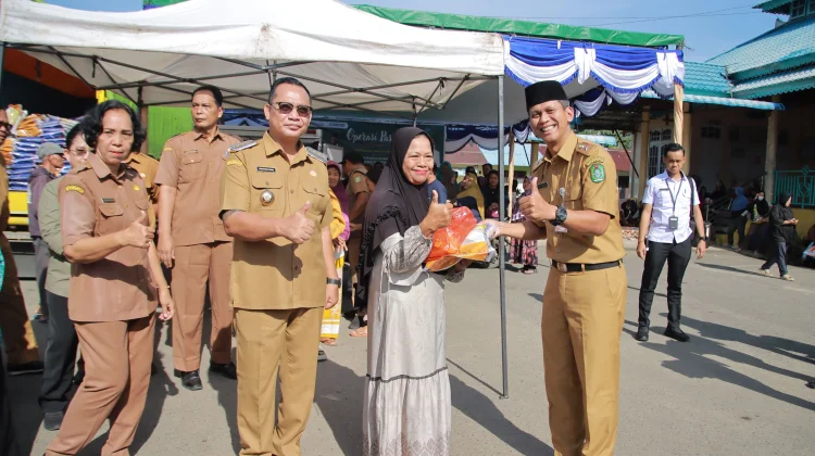 Pemprov Kalbar dan Kabupaten Bengkayang Gelar Operasi Pasar Murah