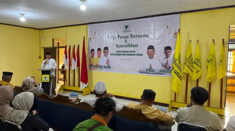 Golkar Sintang Silaturahmi dan Buka Puasa Bersama