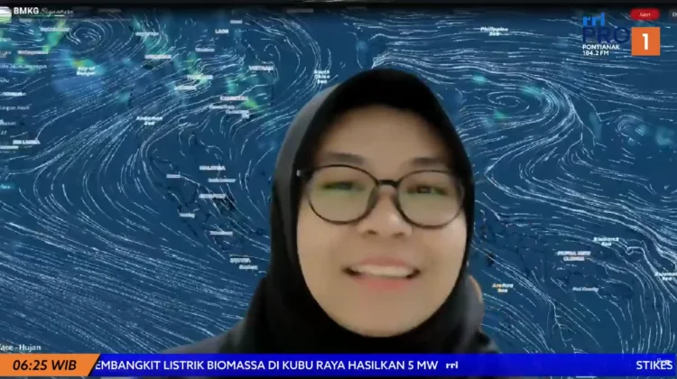 Prakiraan Cuaca Kalimantan Barat Kamis. 05 Maret 2026