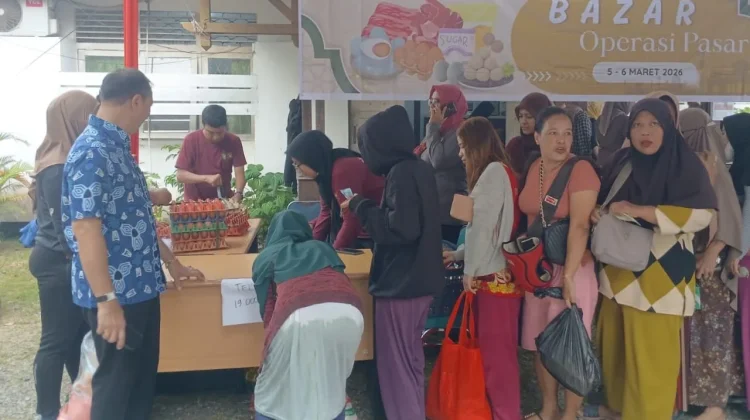 Kolaborasi Pemkab Kubu Raya dan Pemprov Kalbar Gelar Pasar Murah