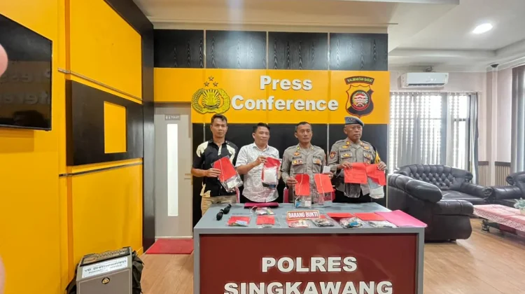 Satresnarkoba Polres Singkawang Ungkap 14 Kasus Narkotika