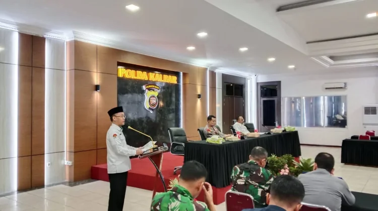 Kemenag Kalbar Ikuti Rakor Operasi Ketupat Polda