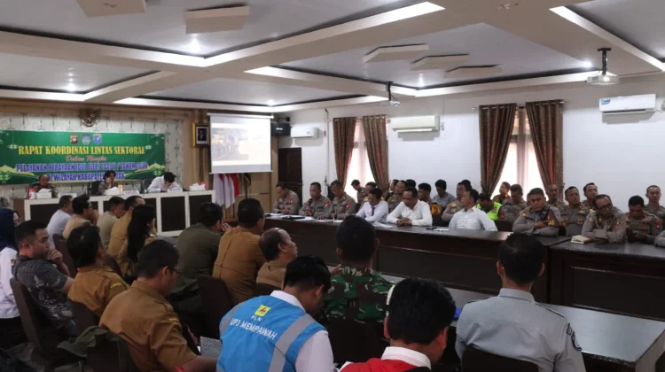 Lintas Instansi di Landak Siap Amankan Mudik Lebaran 2026