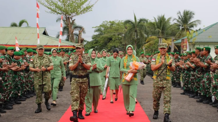 Pangdam XII/Tpr Perkuat Soliditas Prajurit Korem 121/Abw