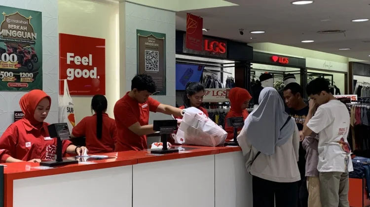 Antusias Belanja Lebaran di Matahari Pontianak Mulai Meningkat
