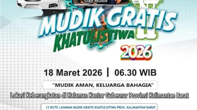 Pemudik Sambut Antusias Program Mudik Katulistiwa 2026