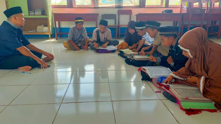 meski Daerah 3T, SDN 1 Nanga Kelawai  Semangat Didik Generasi Islami