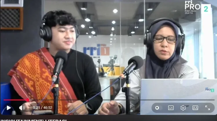 Balai Bahasa Kalbar Dorong Budaya Literasi Generasi Muda