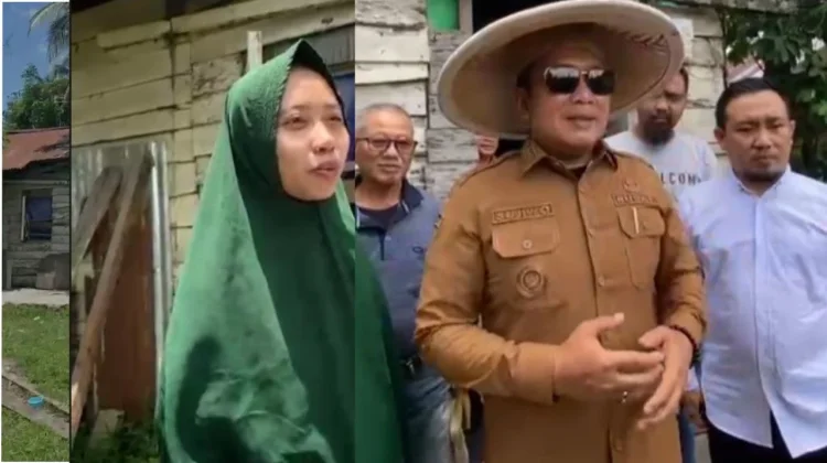 Tinjau Rumah Warga di Arang Limbung, Sujiwo Pastikan Program Bedah Rumah Berlanjut