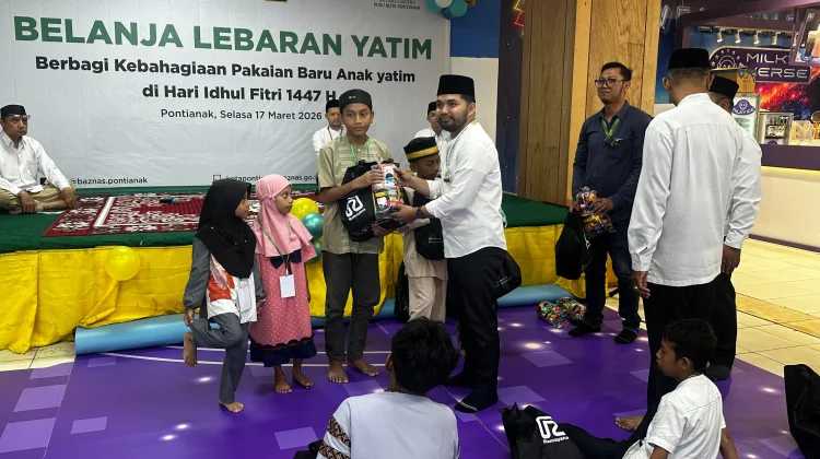 Belanja Lebaran untuk Anak Yatim