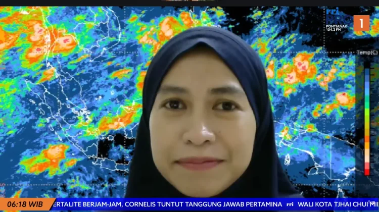 Update Cuaca Kalimantan Barat Rabu, 18 Maret 2026