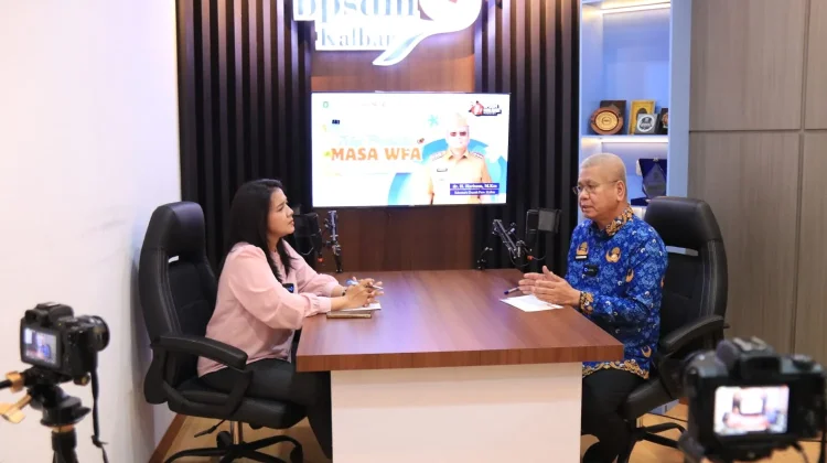 Pelaksanaan WFA HBKN, Sekda Kalbar Harap ASN Tetap Produktif Layani Masyarakat