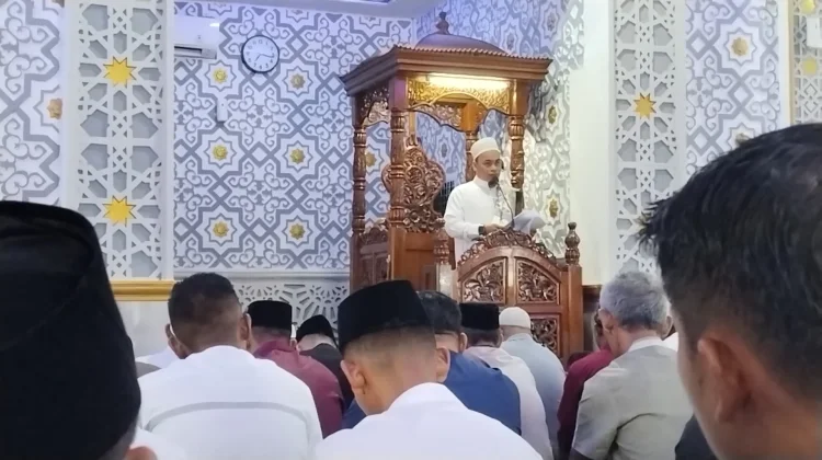 Sholat Ied Masjid Mujahid Jaga Istiqomah Pasca Ramadan
