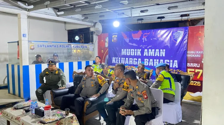 Kapolres Kubu Raya Pantau Kamtibmas jelang Idulfitri