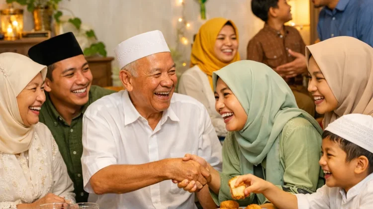 Tradisi Saling Kunjung Lebaran Tetap Kental di Kalbar