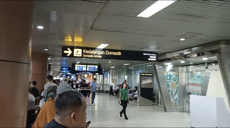 Arus Balik Lebaran di Bandara Internasional Supadio Berjalan Lancar