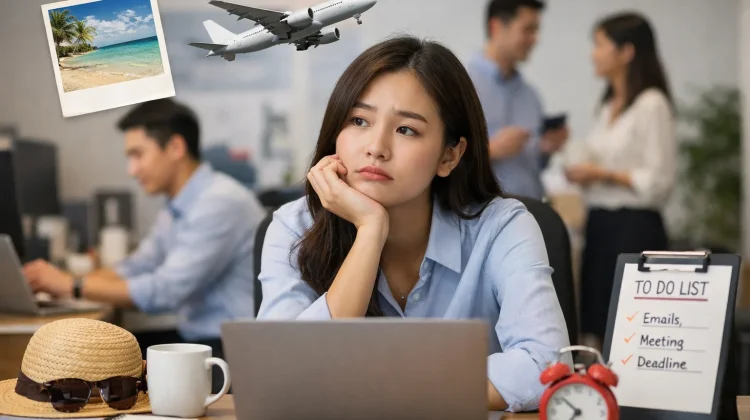 Tips Atasi Post Holiday Blues saat Kembali Bekerja