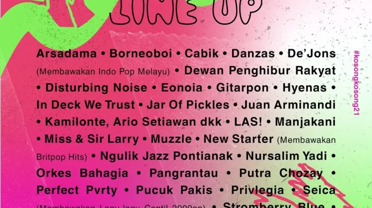 Deretan Musisi Lokal Siap Ramaikan Event Kosongkosong di Pontianak
